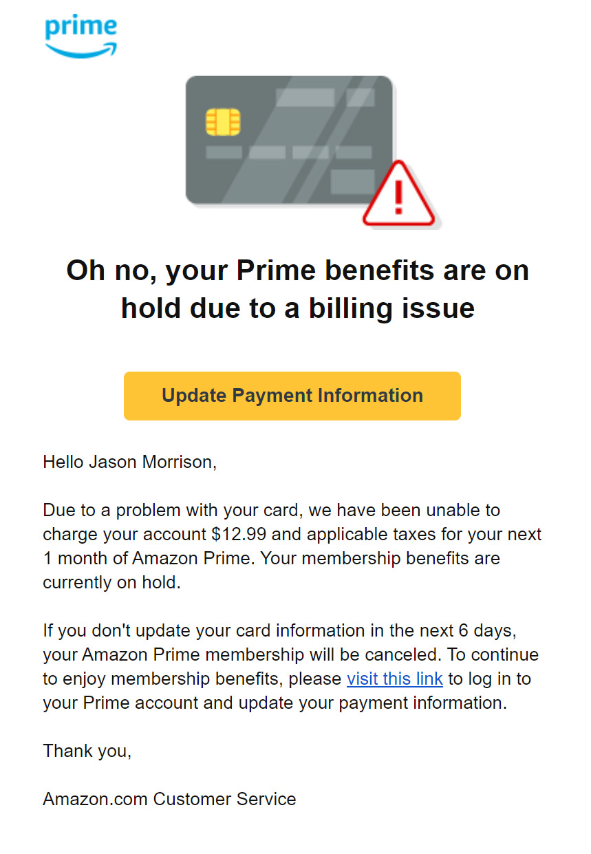 Amazon Customer support issue